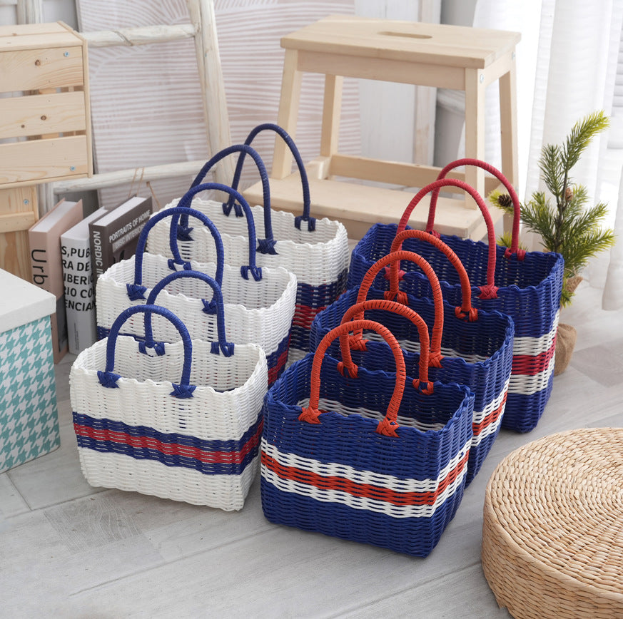 Soft-woven beach bag Kalsten