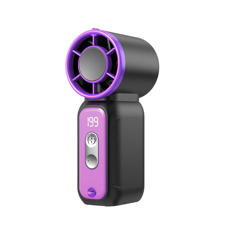 Women's Portable High-Performance Blower Fan with Digital Temperature Display Kalsten