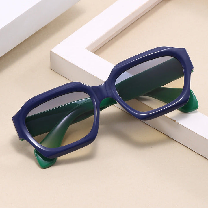 Women's fashionable geometric oversized sunglasses Kalsten