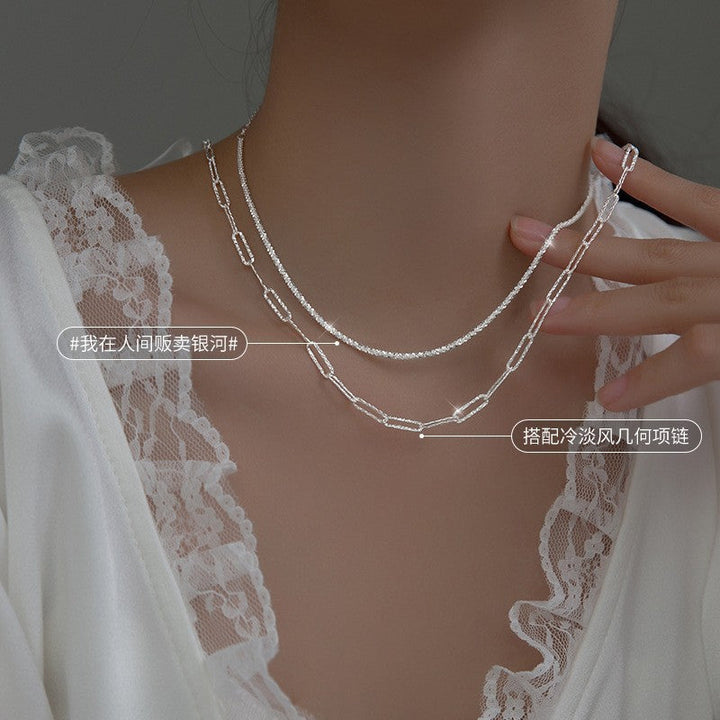 Layered Chain Link Necklace Kalsten