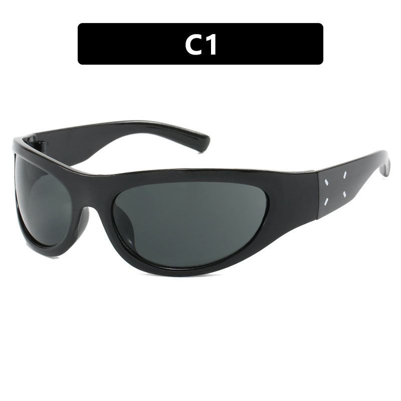 Ladies sporty sunglasses with ergonomic design Kalsten
