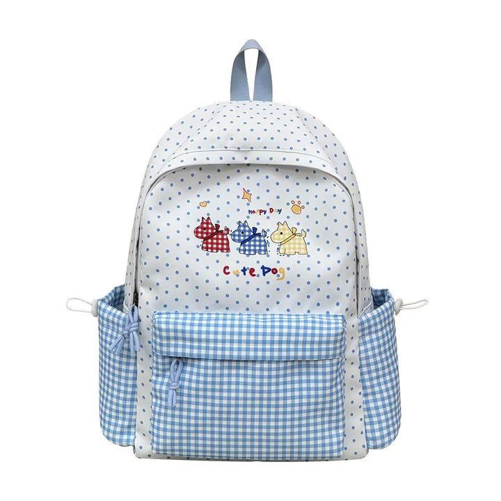 Playful Dog Illustration Backpack Kalsten