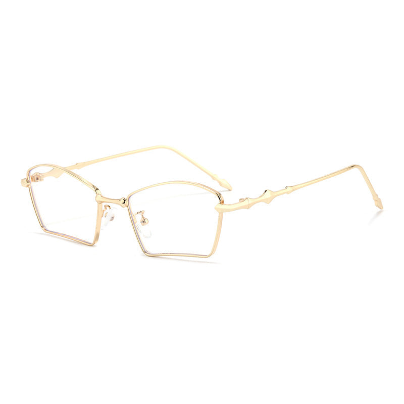 Ladies trendy sunglasses with geometric frame and gradient lenses Kalsten