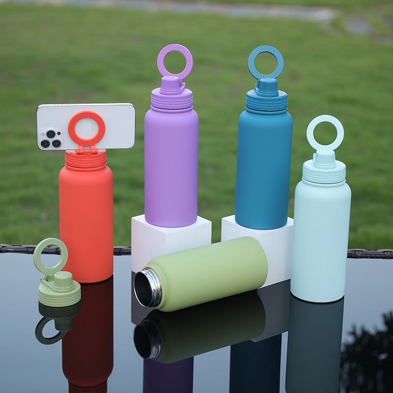 Women's resealable drinking bottle with ergonomic design Kalsten