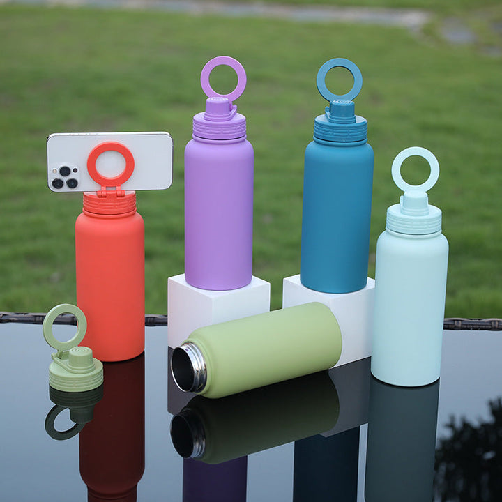 Women's resealable drinking bottle with ergonomic design Kalsten
