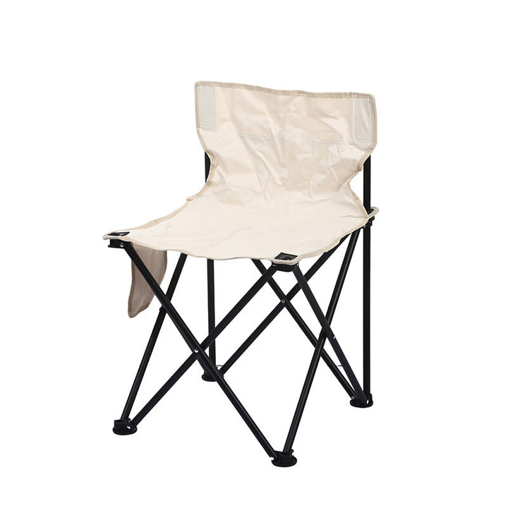 Folding chair with ergonomic backrest and sturdy frame Kalsten