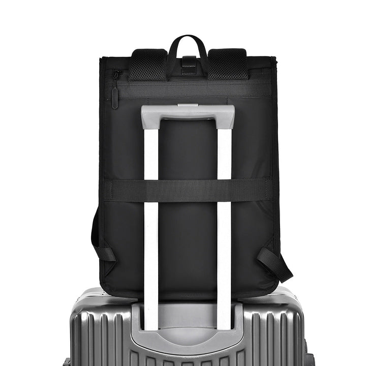 Modern Waterproof Roll-Top Backpack Kalsten