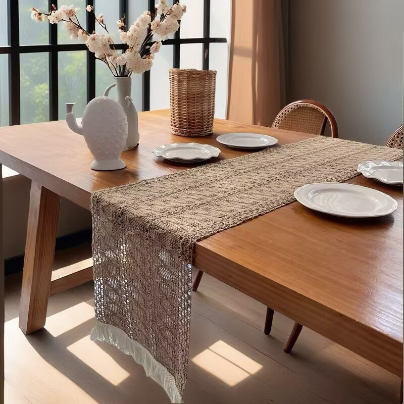 Decorative Crochet Table Runner