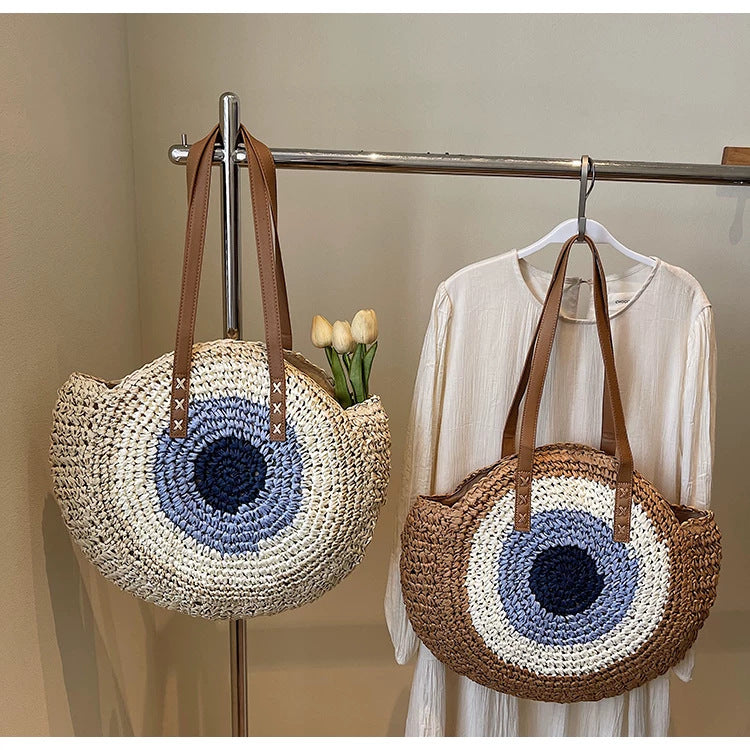 Braided Leather Tote Bag Kalsten