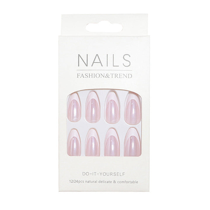 DIY Natural Glossy Press-On Nail Set Kalsten