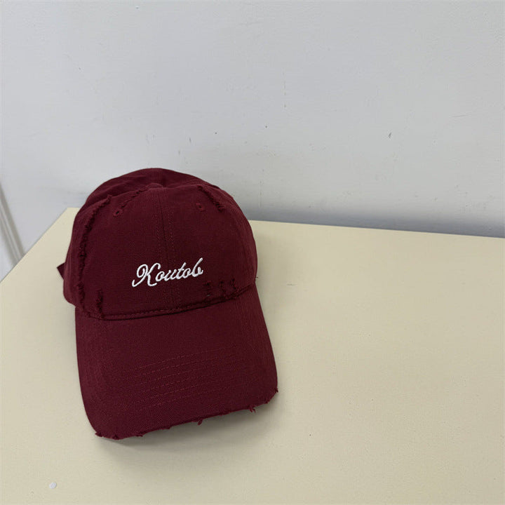 Men's Distressed Cotton Baseball Cap Kalsten 1783921814