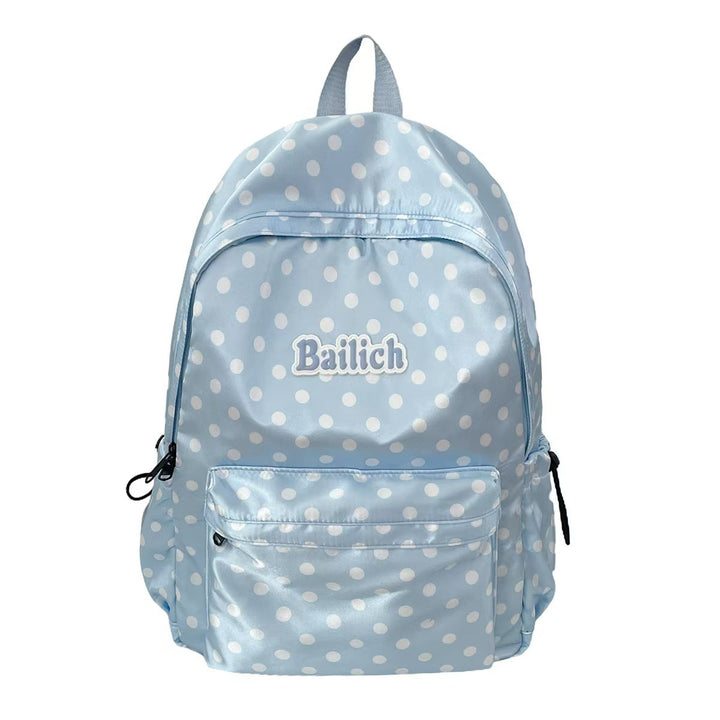 Polka Dot Patterned Casual Backpack Kalsten