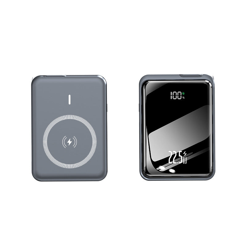 Portable power bank with integrated wireless charging function and LED display Kalsten