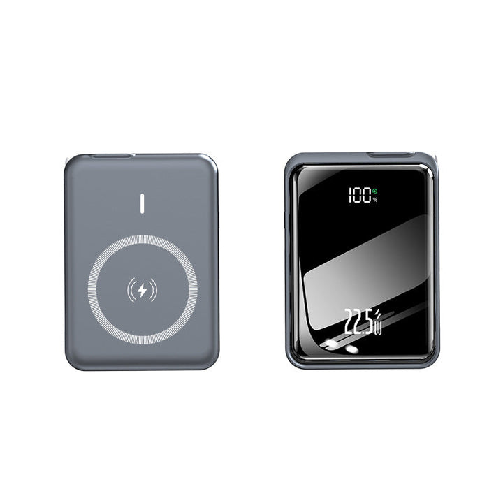 Portable power bank with integrated wireless charging function and LED display Kalsten