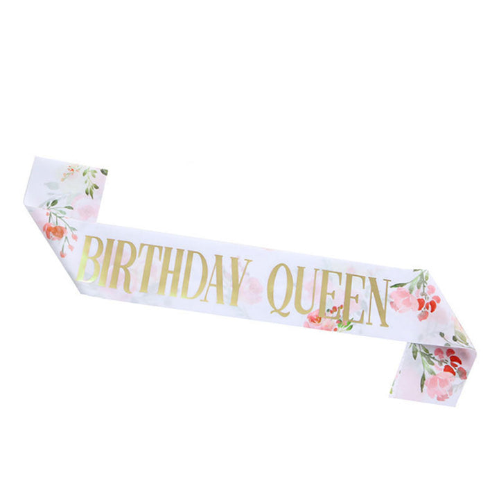 Women's Festive Crown with Elegant Sash Kalsten
