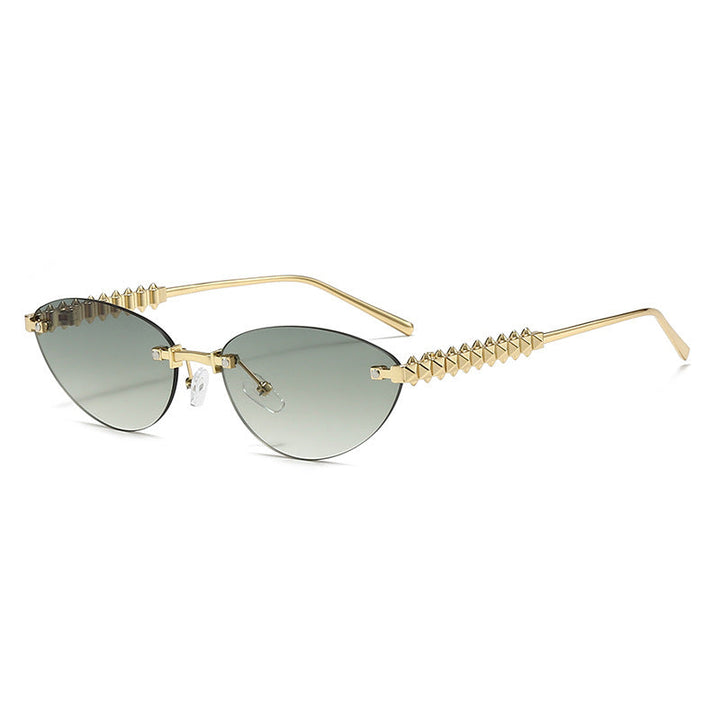 Women’s fashionable glasses with pointed accents Kalsten
