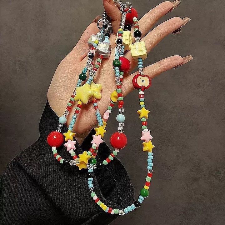 Colorful Beaded Eyewear Holder Chain Kalsten