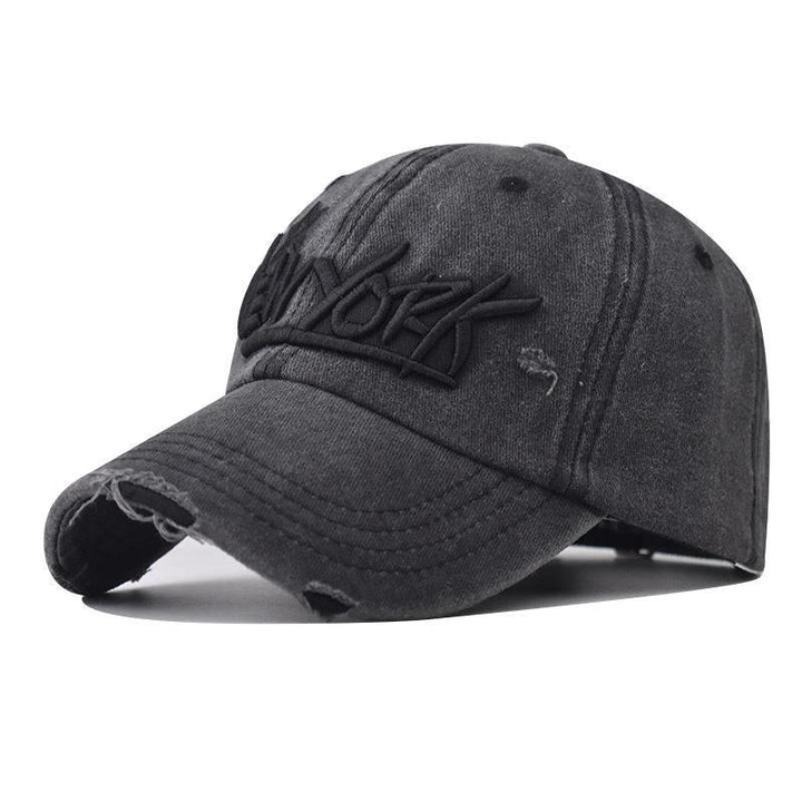 Men's Distressed Casual Embroidered Cap Kalsten