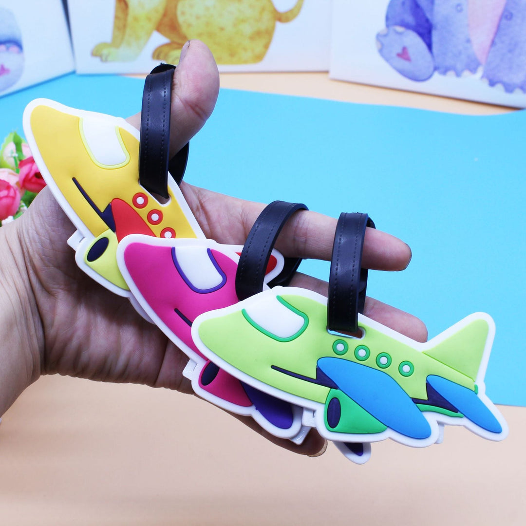 Unisex Airplane-Shaped Luggage Tag Kalsten
