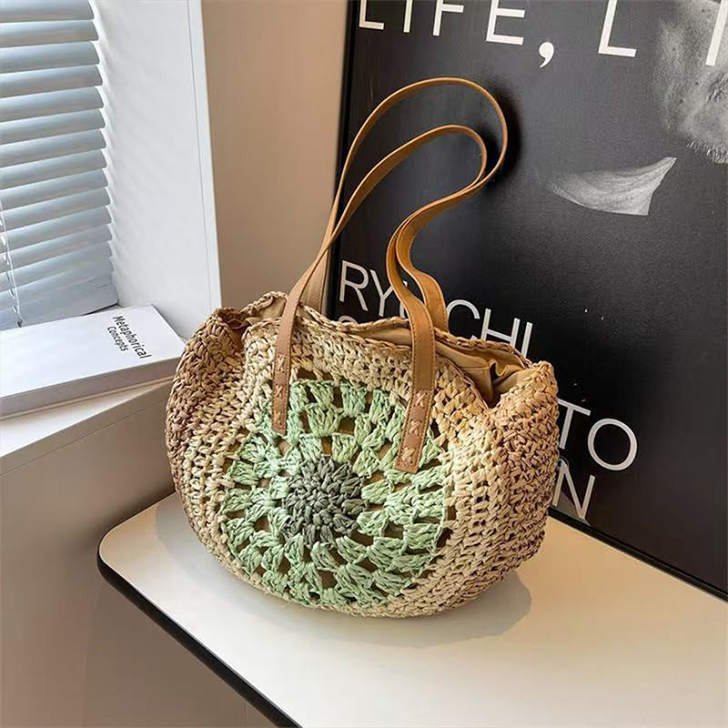 Handcrafted Natural Fiber Bag Kalsten