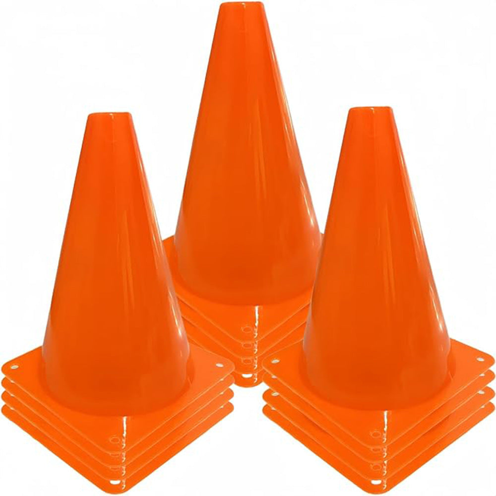 multi-piece flat-base training marker cones for soccer agility drills Kalsten