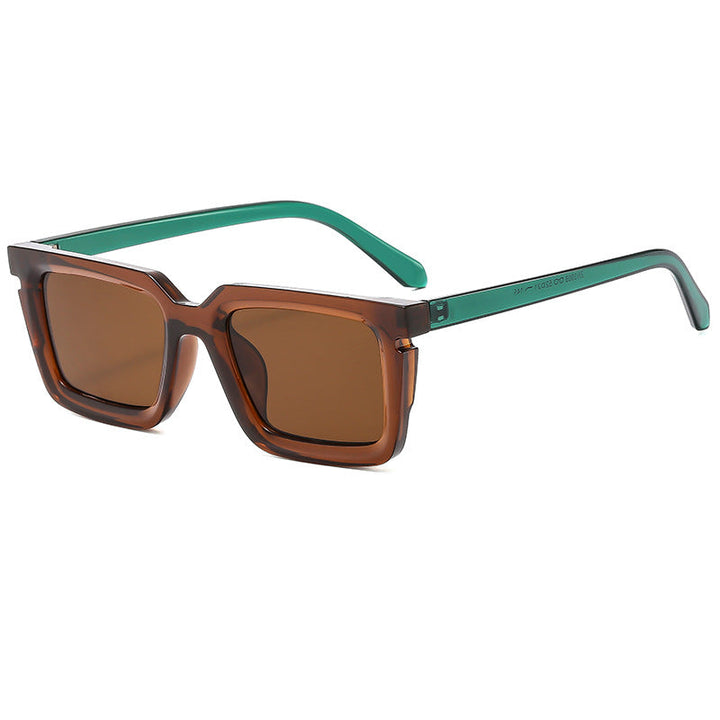 Men's Bold Retro Square Sunglasses Kalsten