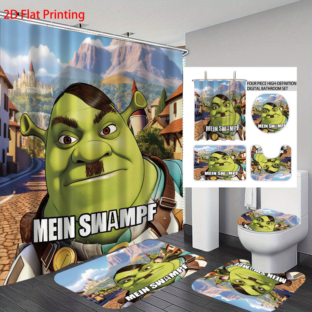 Cartoon Character Bathroom Decor Set Kalsten