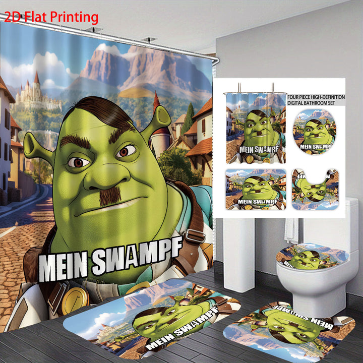 Cartoon Character Bathroom Decor Set Kalsten