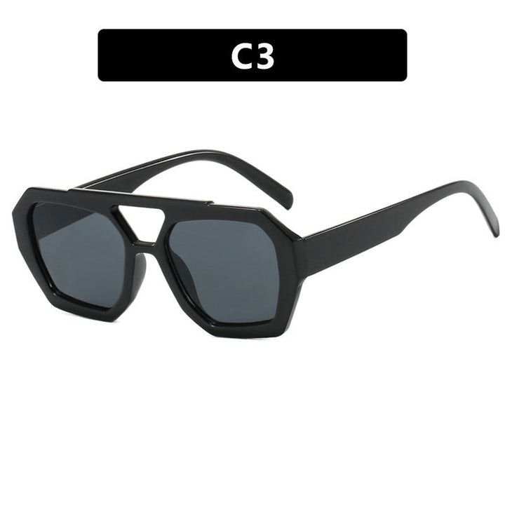 Women's oversized sunglasses in striking, octagonal design Kalsten