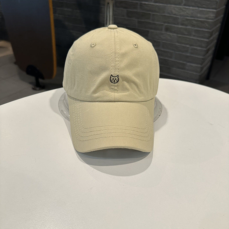 Women's Casual Cat Embroidered Baseball Cap Kalsten