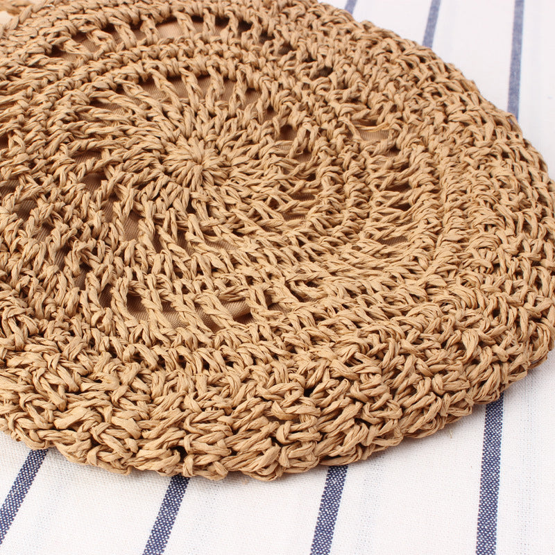 Macrame Crossbody Bag with Decorative Fringes Kalsten