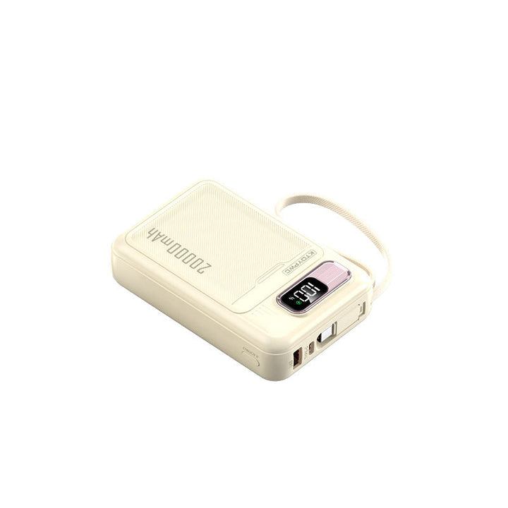 Portable power bank with innovative LCD display and fast charging function Kalsten