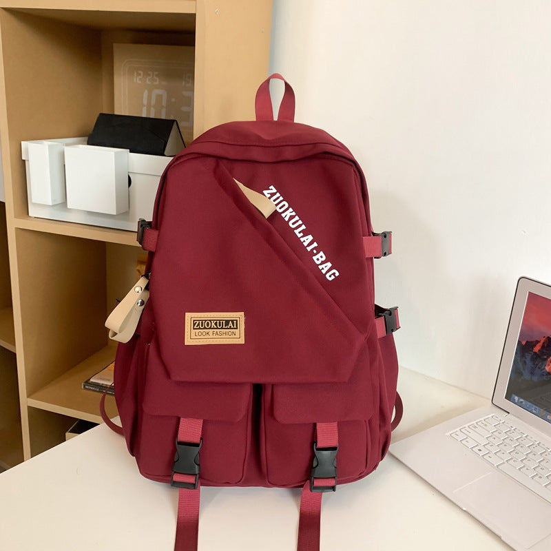 Structured Multi-Compartment School Backpack Kalsten