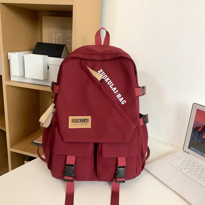 Structured Multi-Compartment School Backpack Kalsten