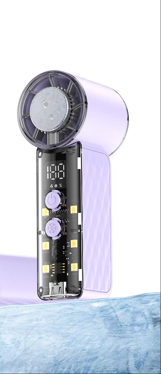Unisex High-Performance Rechargeable Cooling Fan Kalsten