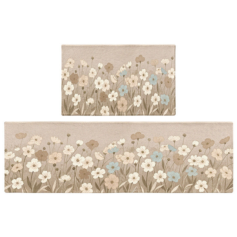 Floral Patterned Kitchen Mat Set Kalsten