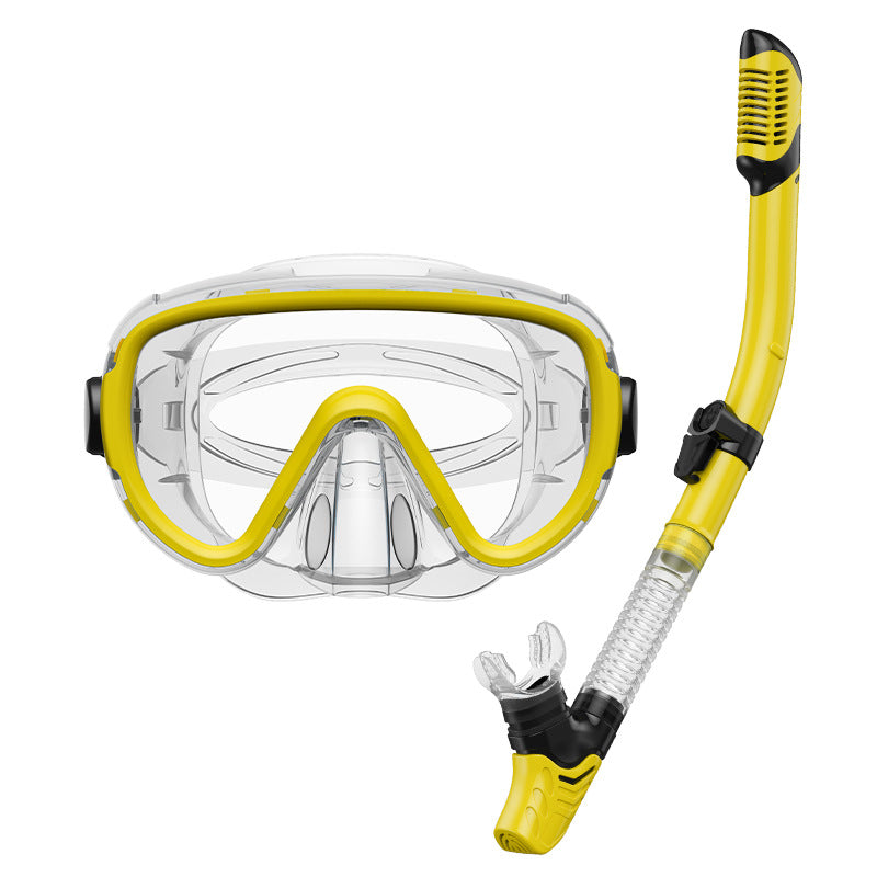 Premium dive mask with anti-fog function and flexible breathing tube Kalsten