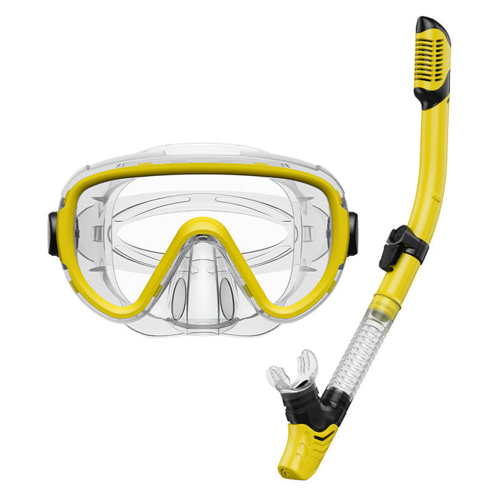Premium dive mask with anti-fog function and flexible breathing tube Kalsten