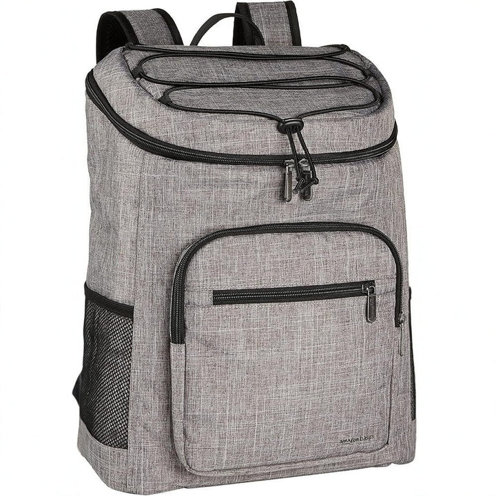 Unisex nano insulated lunch backpack with insulating inner lining and multifunctional organizer pockets Kalsten