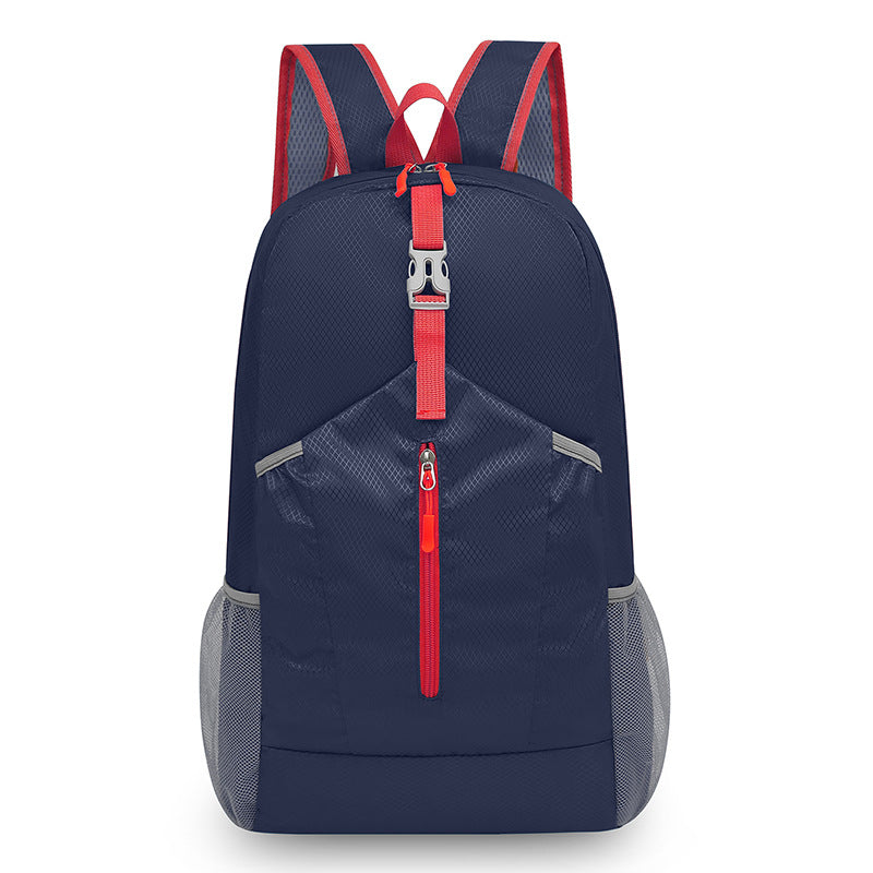 Sporty backpack with multiple pockets and breathable back Kalsten