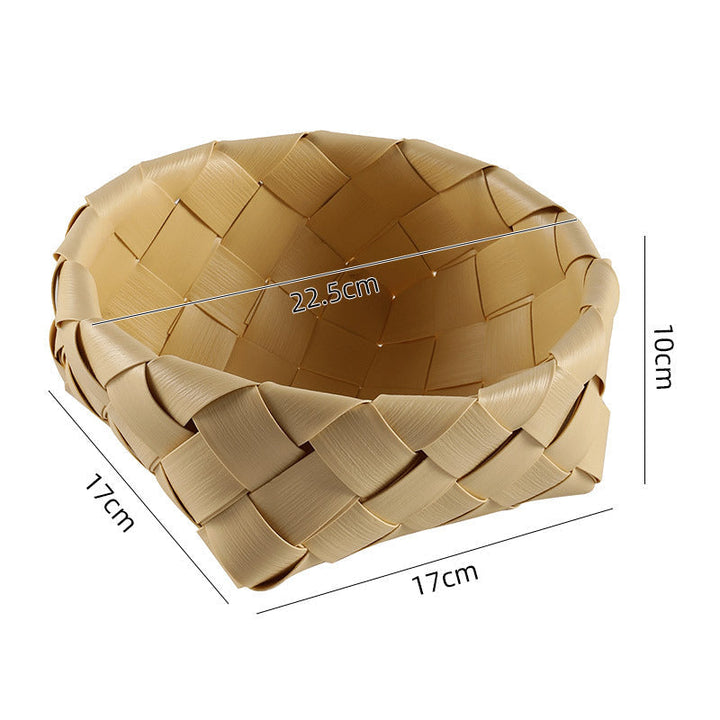 Handwoven Decorative Woven Serving Bowl Kalsten