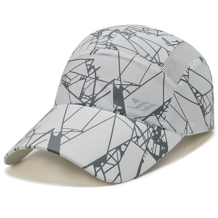 Women’s sporty running cap with stunning geometric pattern Kalsten