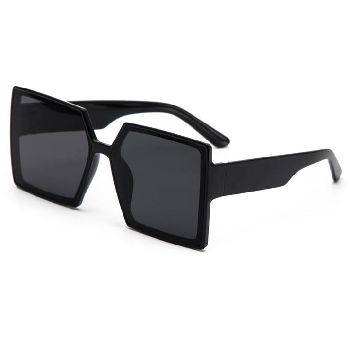 Women's Fashionable oversized sunglasses in modern hexagon design Kalsten