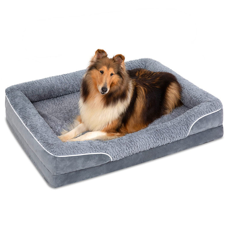Plush Orthopedic Dog Bed