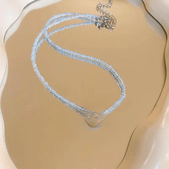 Handcrafted Beaded Choker Necklace Kalsten
