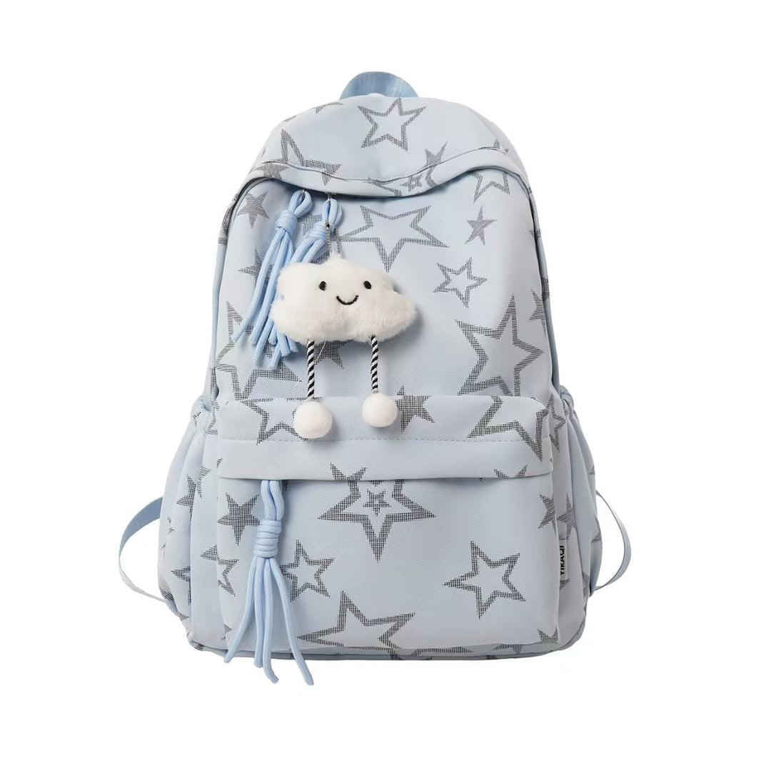 Star-Printed Playful Backpack Kalsten