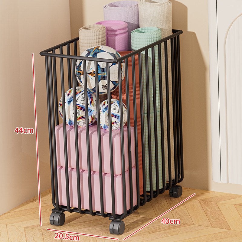 Versatile Rolling Storage Cart with Dividers Kalsten