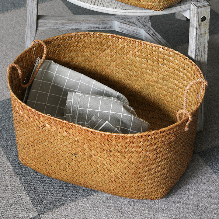 Large Handwoven Storage Basket Kalsten