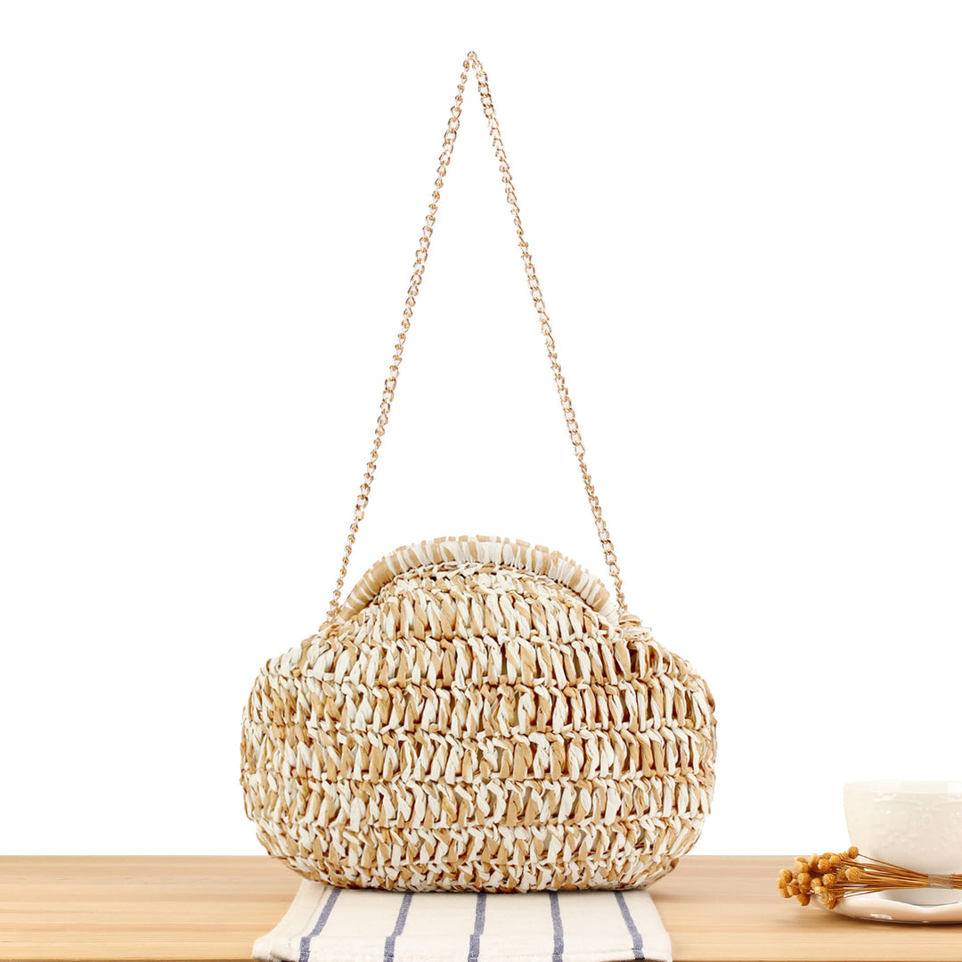 Shoulder bag with unique wave pattern Kalsten