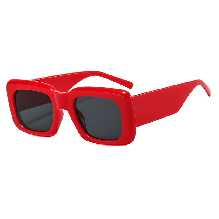 Women oversized sunglasses with square frame and transparent design Kalsten